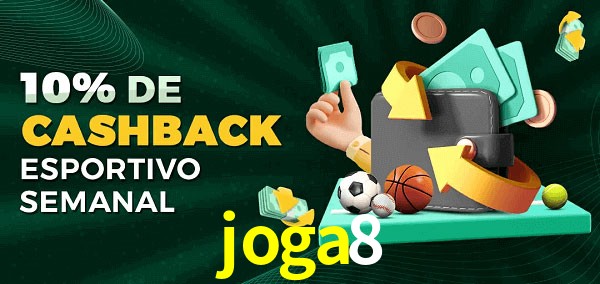 10% de bônus de cashback na joga8